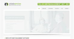 Desktop Screenshot of coladaservices.com